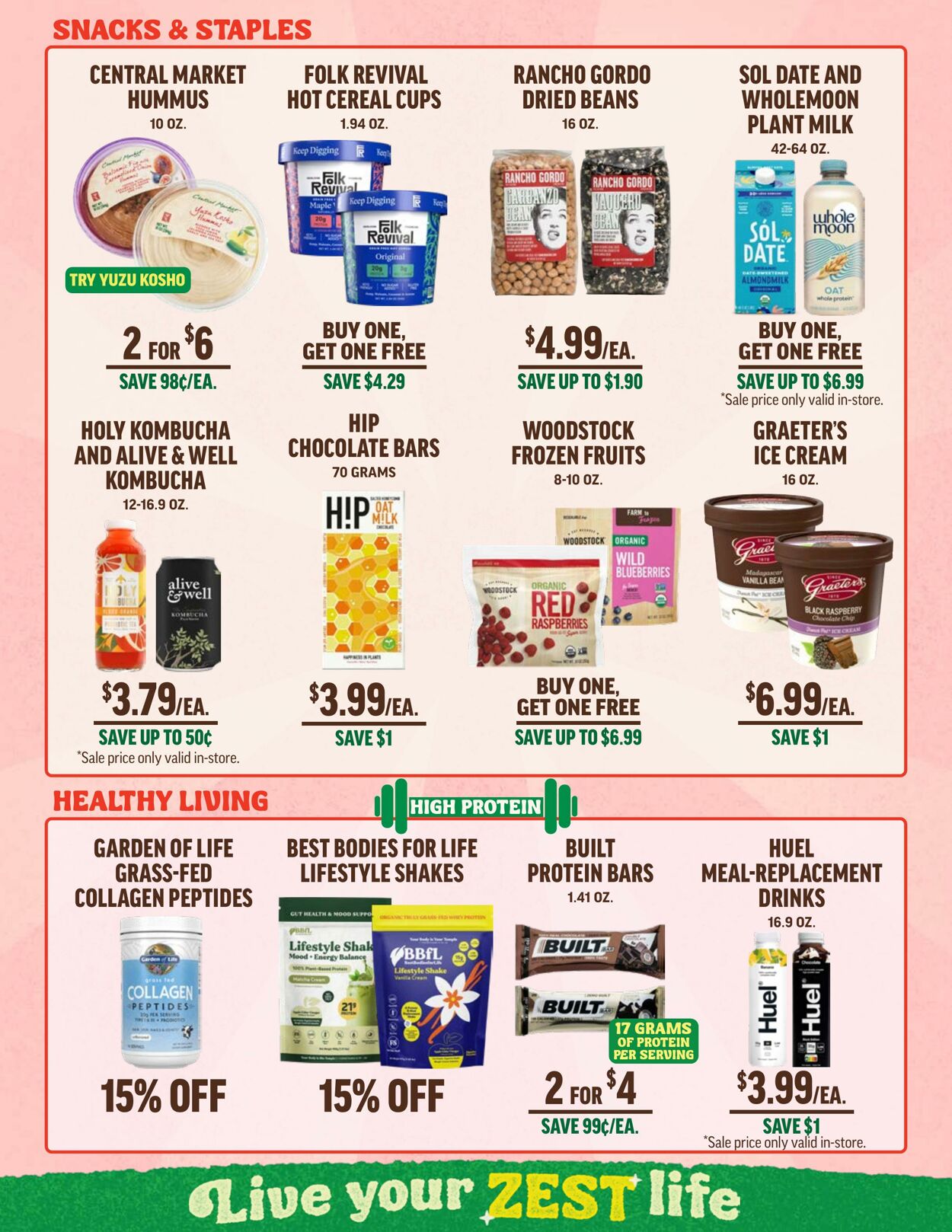 Weekly ad Central Market 01/15/2025 - 01/21/2025