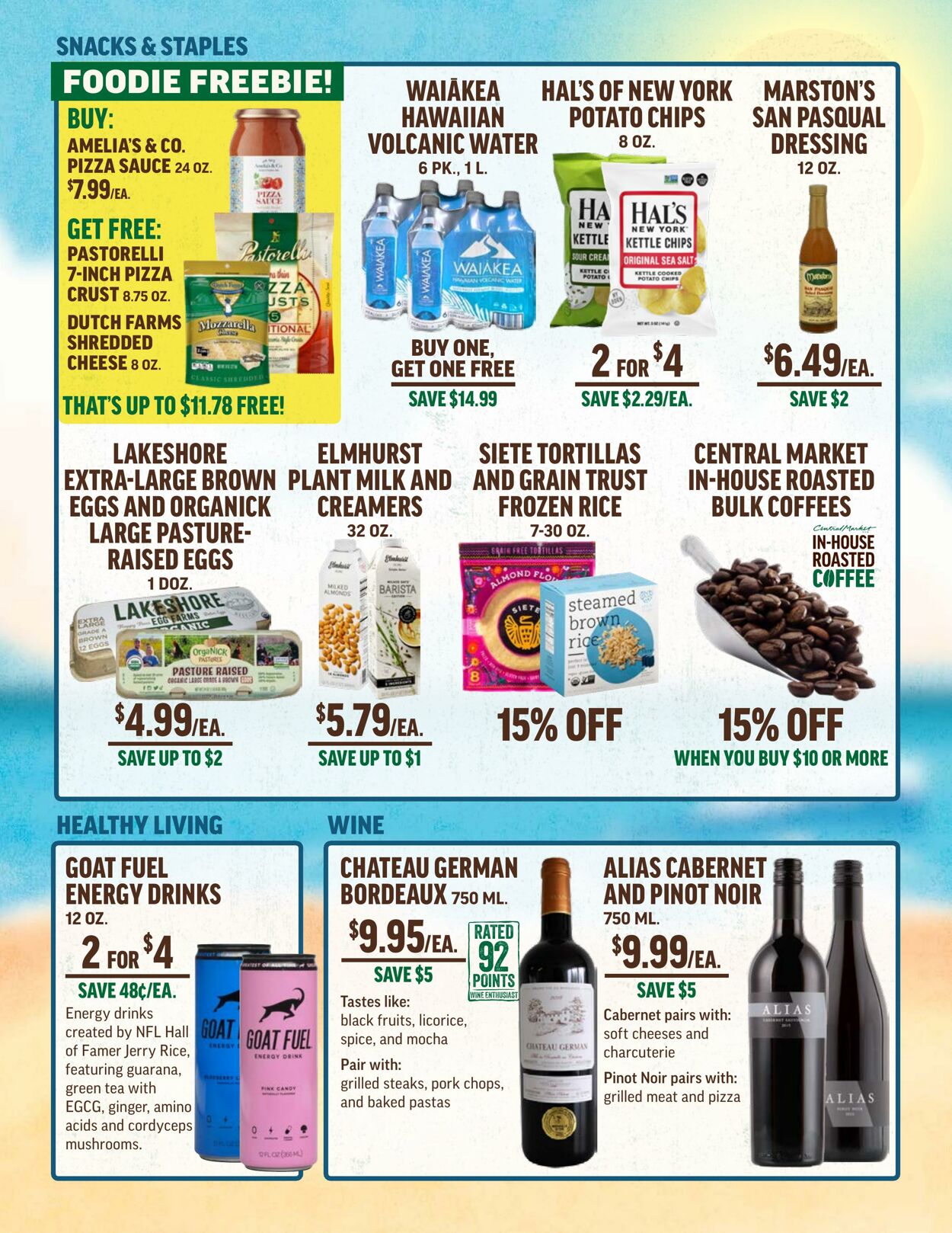 Weekly ad Central Market 07/31/2024 - 08/06/2024