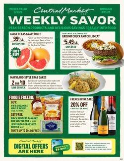 Weekly ad Central Market 01/01/2025 - 01/07/2025