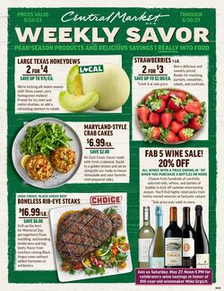 Weekly ad Central Market 05/24/2023 - 05/30/2023