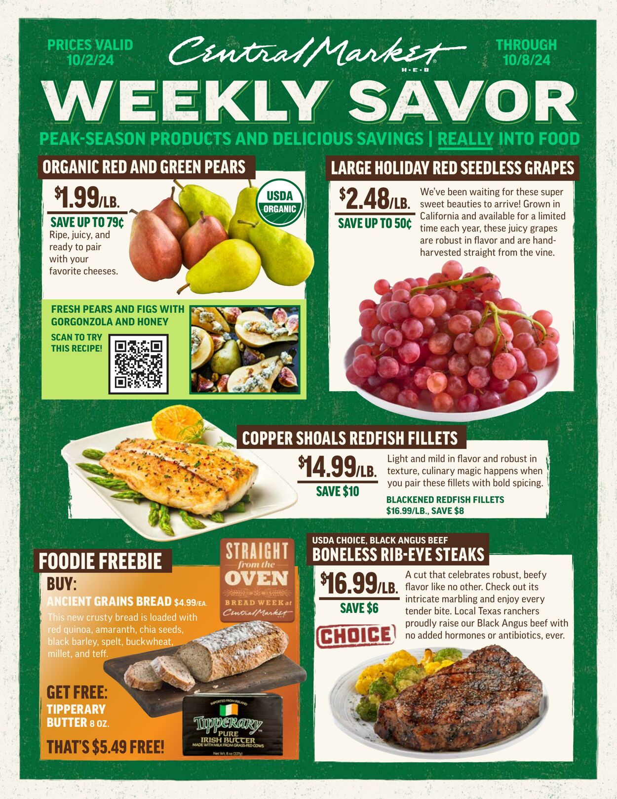 Weekly ad Central Market 10/02/2024 - 10/08/2024