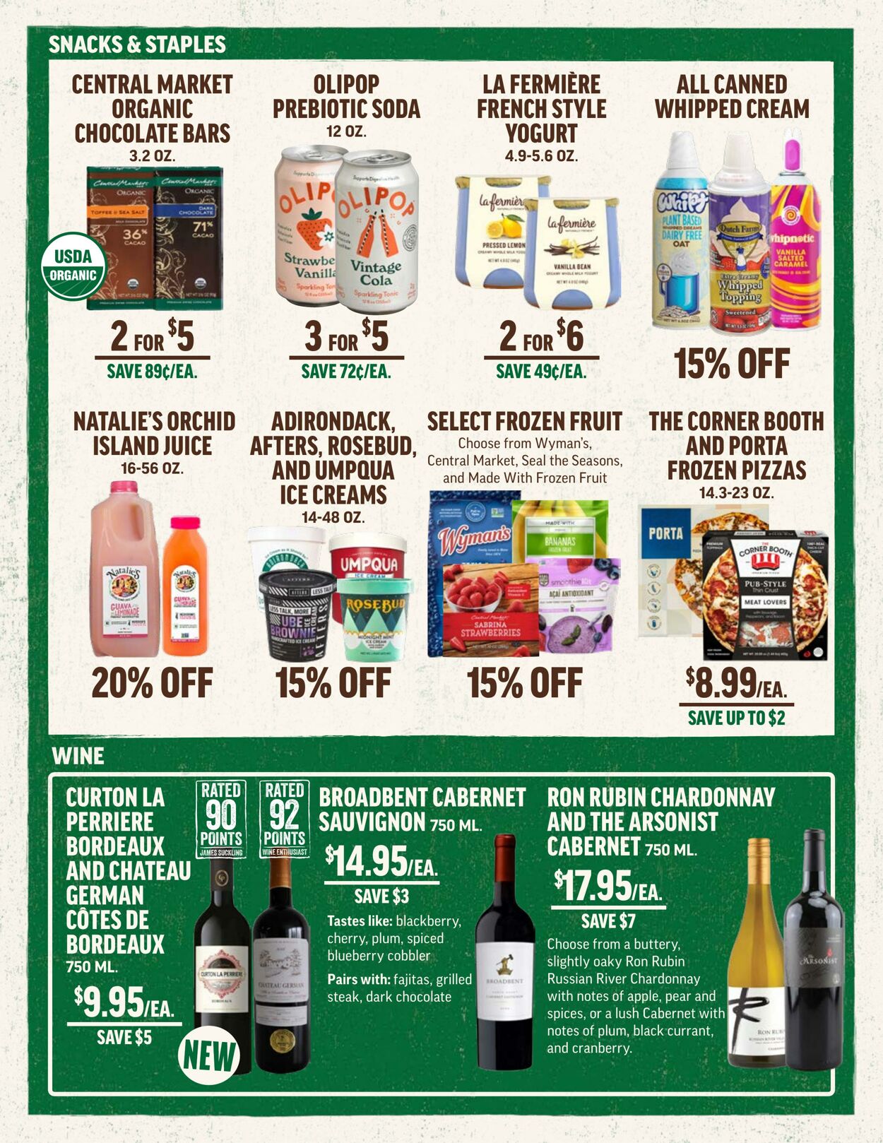 Weekly ad Central Market 10/02/2024 - 10/08/2024