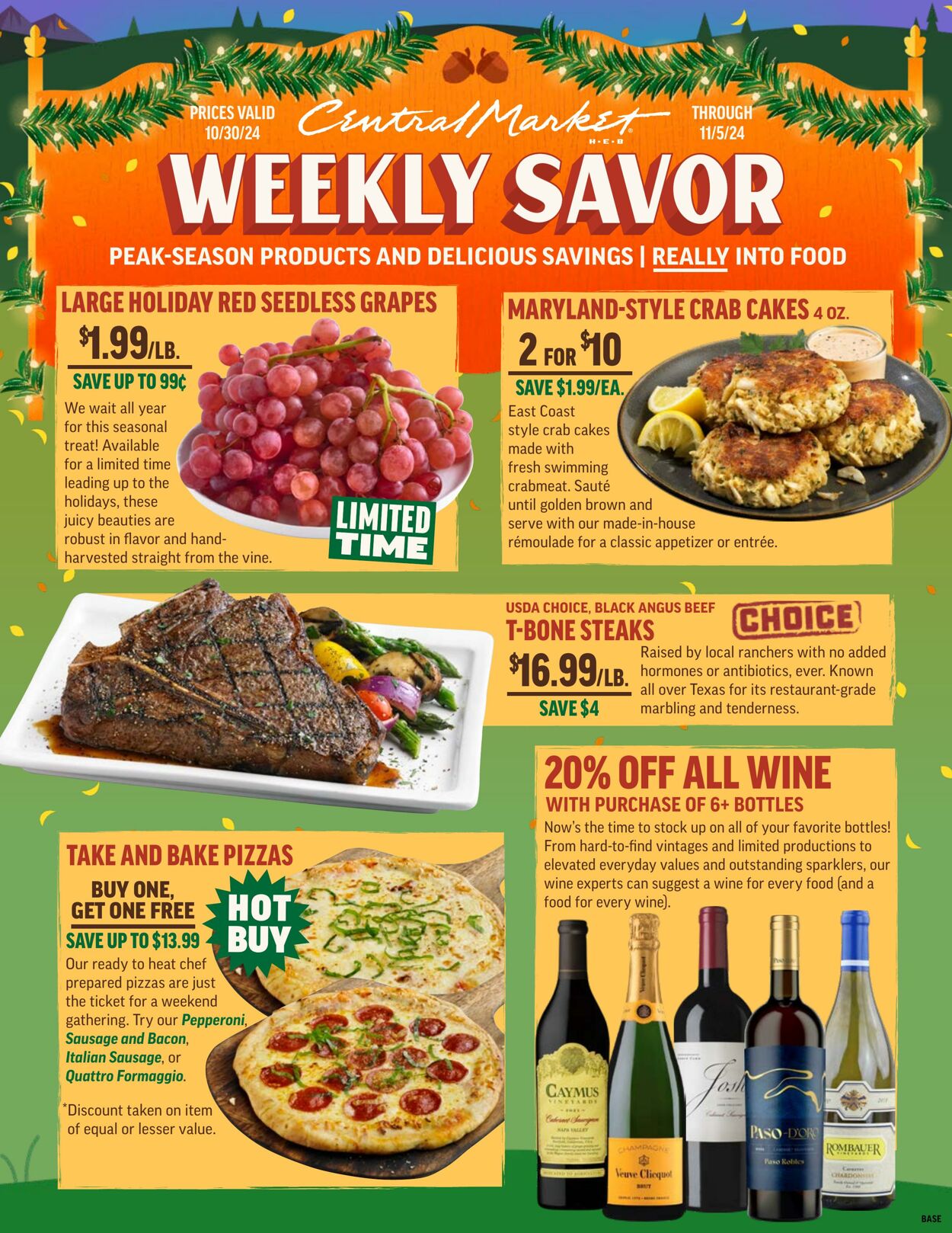 Central Market Promotional weekly ads