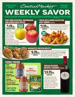 Weekly ad Central Market 11/06/2024 - 11/12/2024