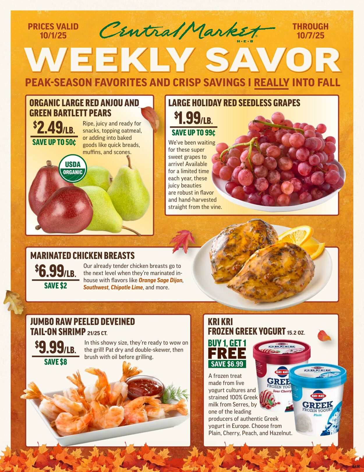Weekly ad Central Market 10/01/2025 - 10/07/2025