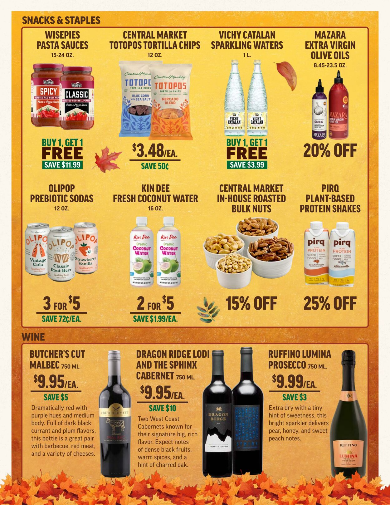 Weekly ad Central Market 10/01/2025 - 10/07/2025