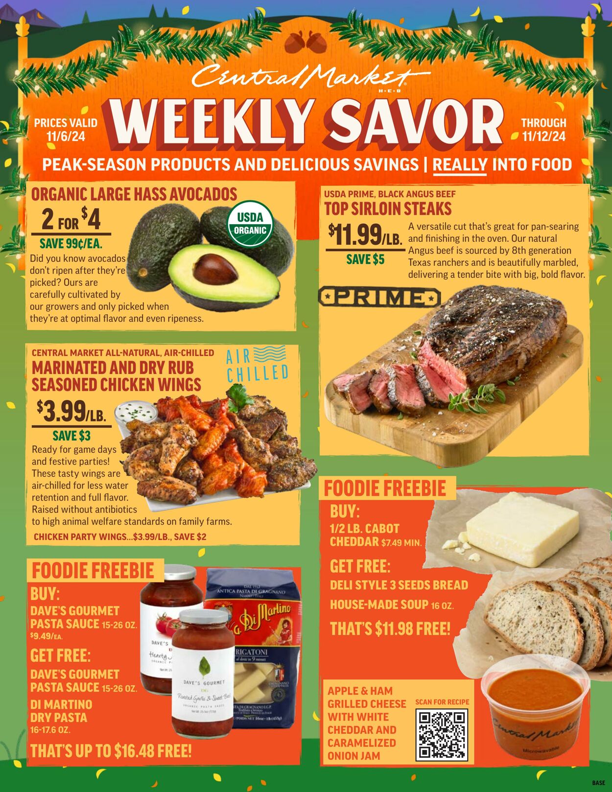 Weekly ad Central Market 11/06/2024 - 11/12/2024