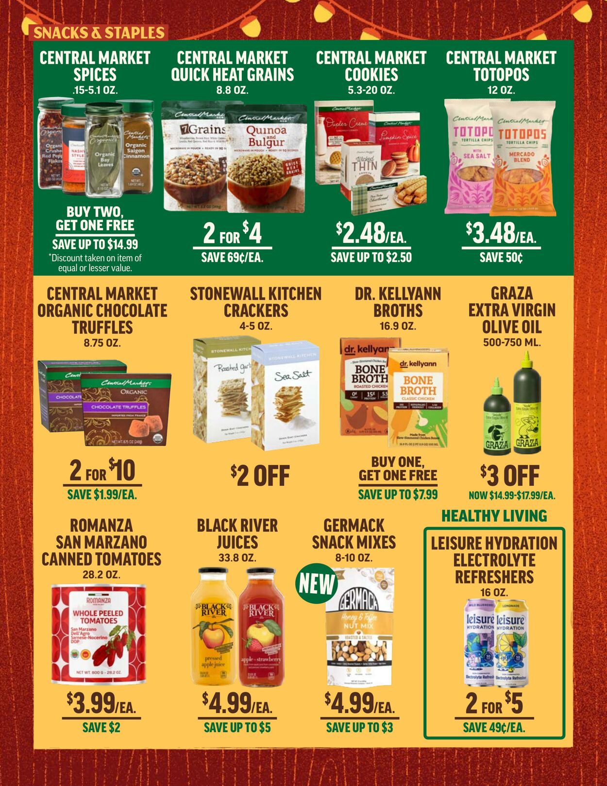 Weekly ad Central Market 11/06/2024 - 11/12/2024