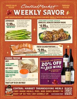 Weekly ad Central Market 11/05/2025 - 11/11/2025