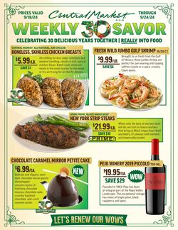 Weekly ad Central Market 10/02/2024 - 10/08/2024