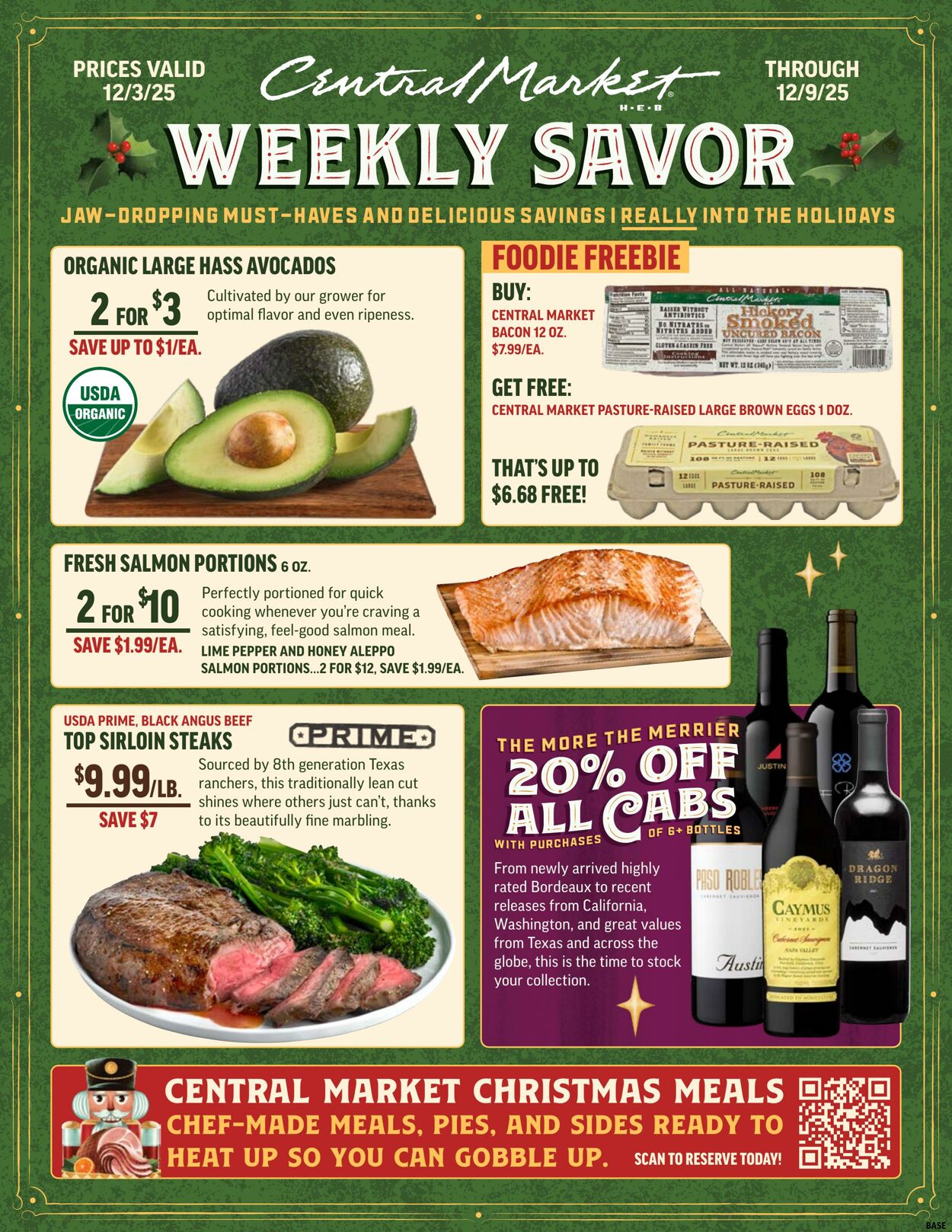 Weekly ad Central Market 12/03/2025 - 12/09/2025