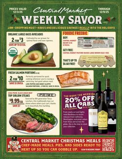 Weekly ad Central Market 12/03/2025 - 12/09/2025