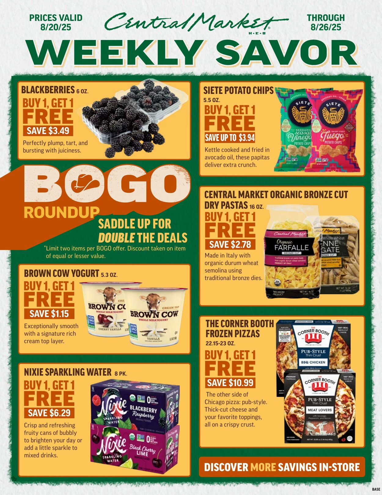 Weekly ad Central Market 08/20/2025 - 08/26/2025