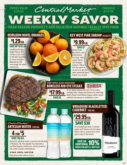 Weekly ad Central Market 02/21/2024 - 02/27/2024