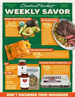 Weekly ad Central Market 11/08/2023 - 11/14/2023