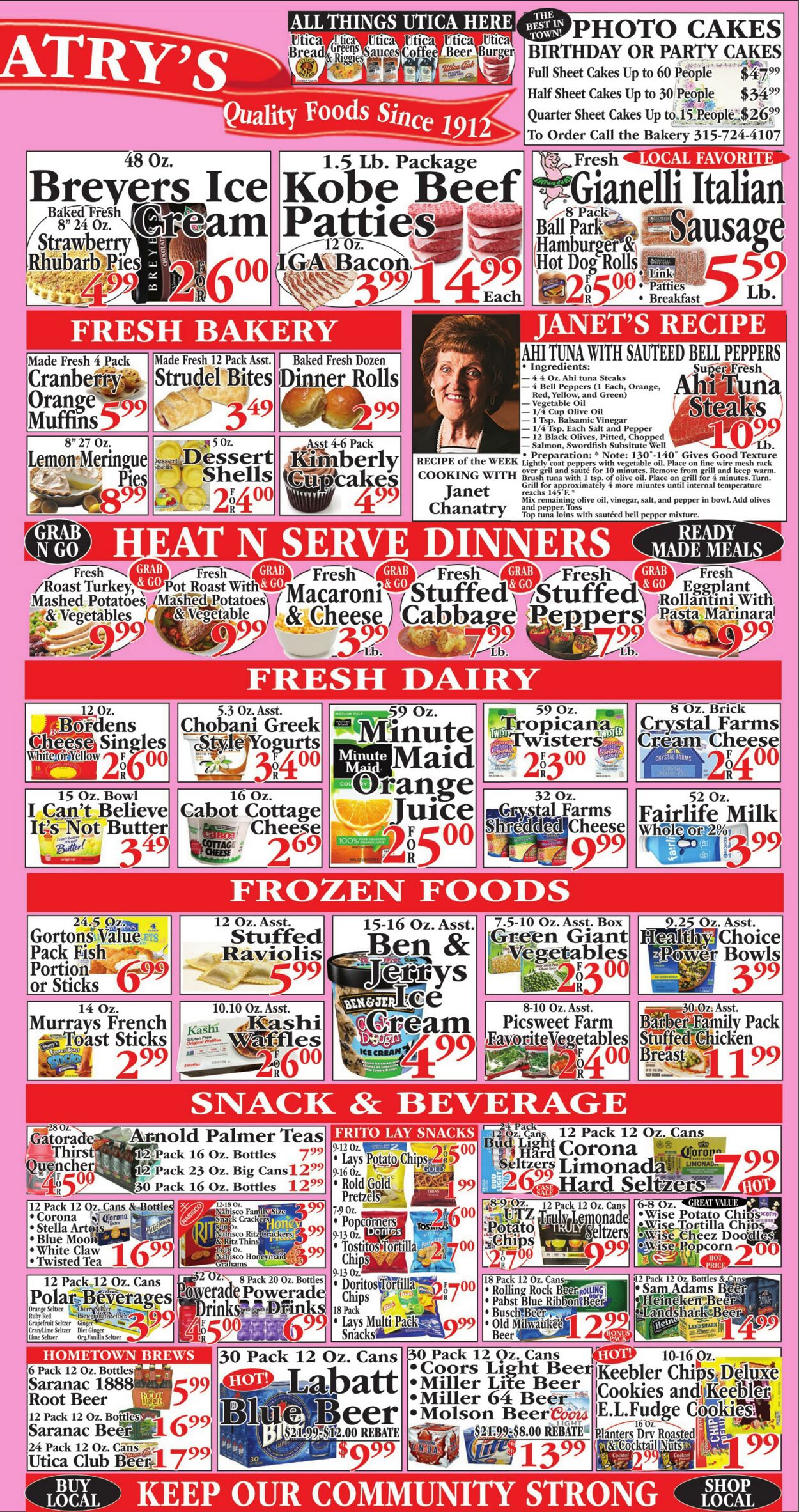 Weekly ad Chanatry's Hometown Market 05/15/2022 - 05/21/2022