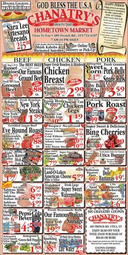Weekly ad Chanatry's Hometown Market 08/07/2022-08/13/2022