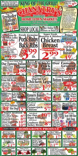 Weekly ad Chanatry's Hometown Market 08/14/2022-08/20/2022