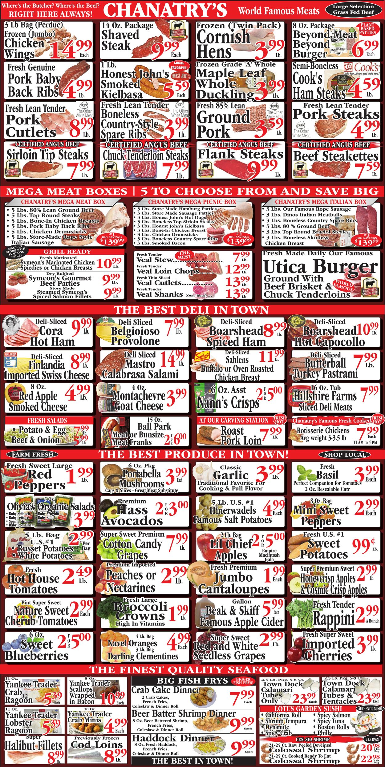 Weekly ad Chanatry's Hometown Market 01/29/2023 - 02/04/2023