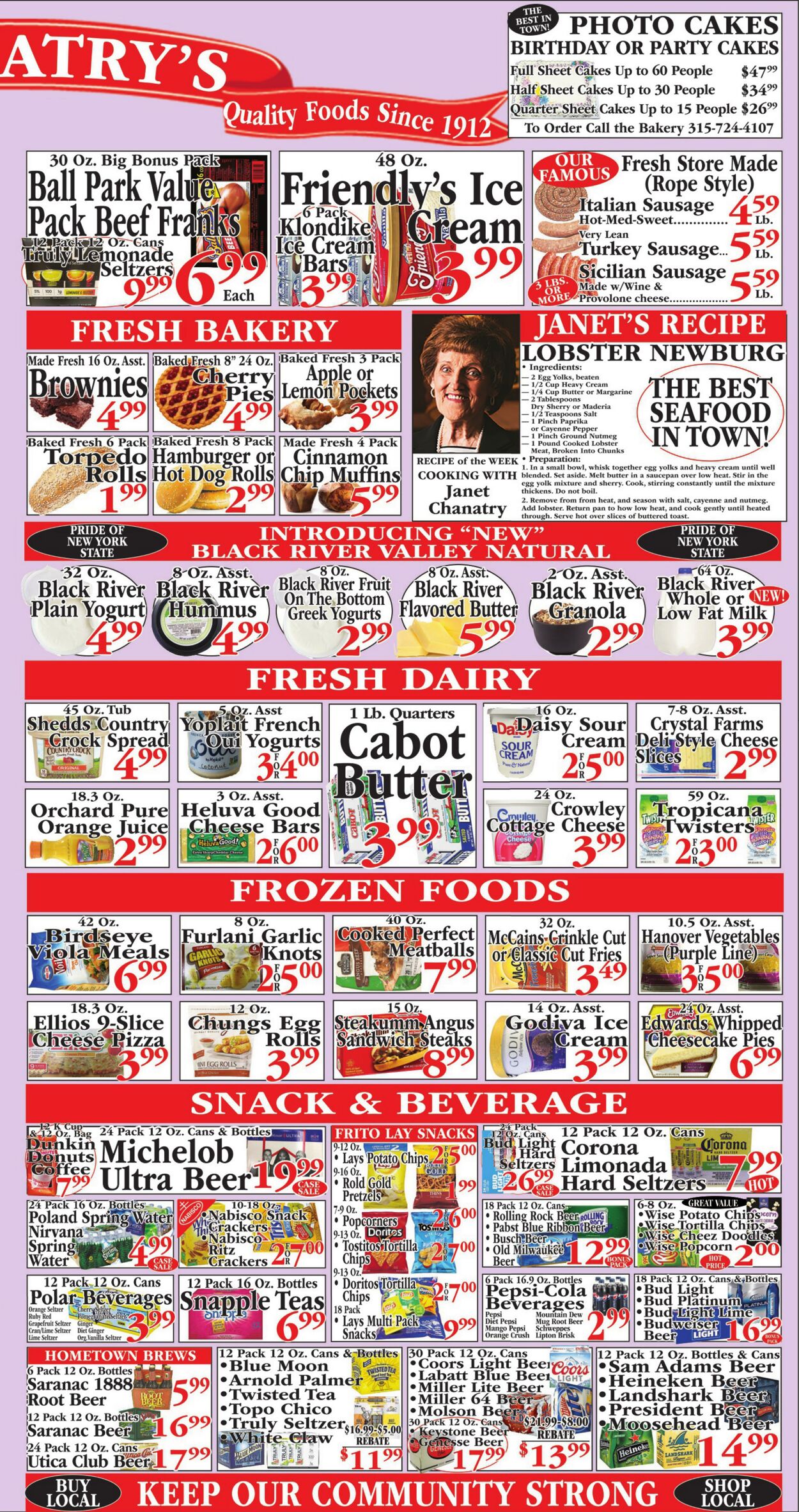 Weekly ad Chanatry's Hometown Market 04/17/2022 - 04/23/2022