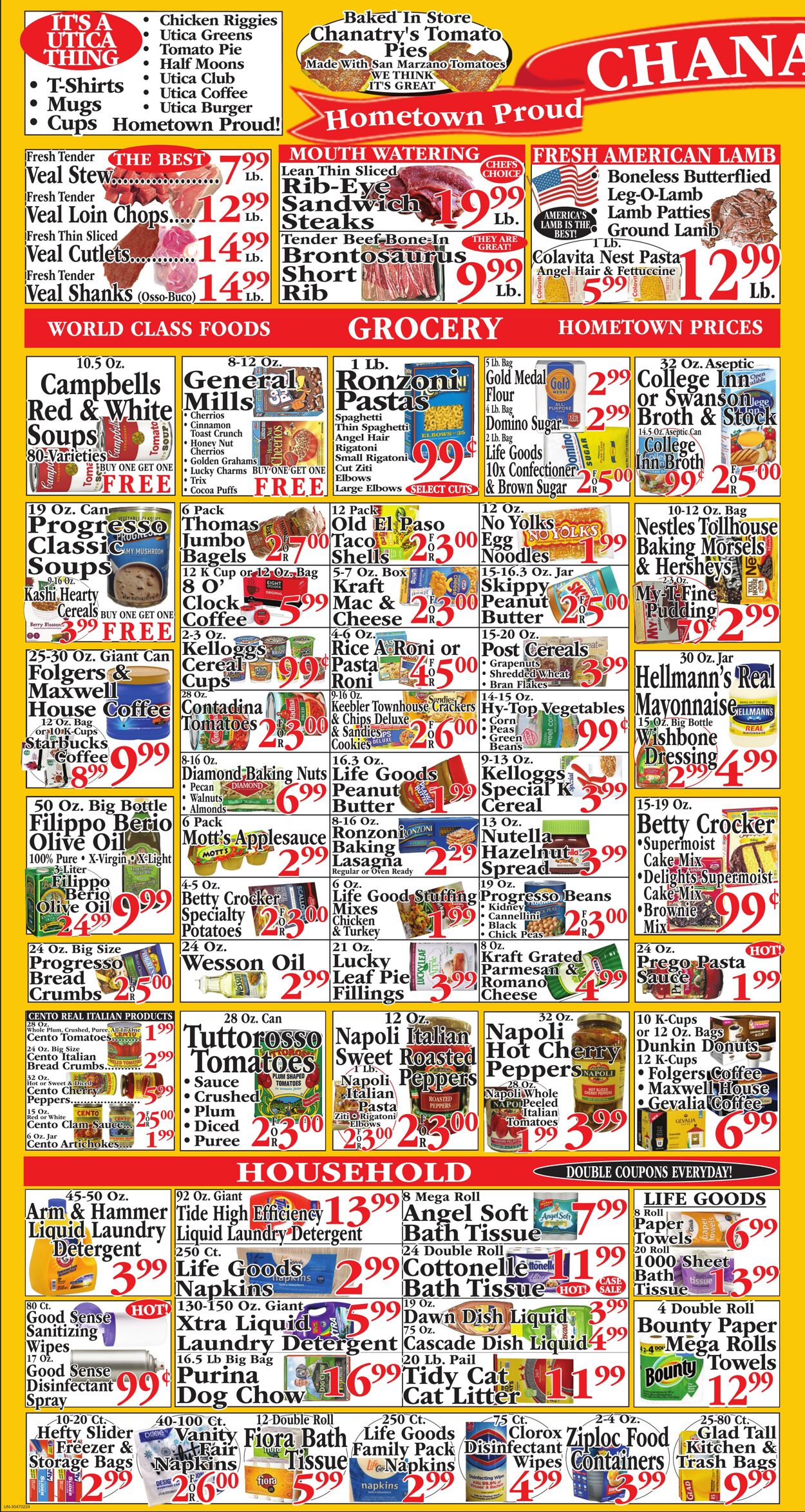 Weekly ad Chanatry's Hometown Market 11/27/2022 - 12/03/2022