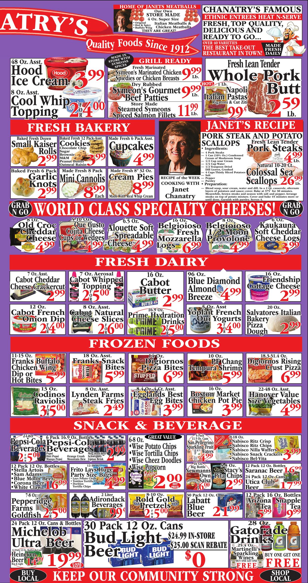 Weekly ad Chanatry's Hometown Market 02/05/2023 - 02/11/2023