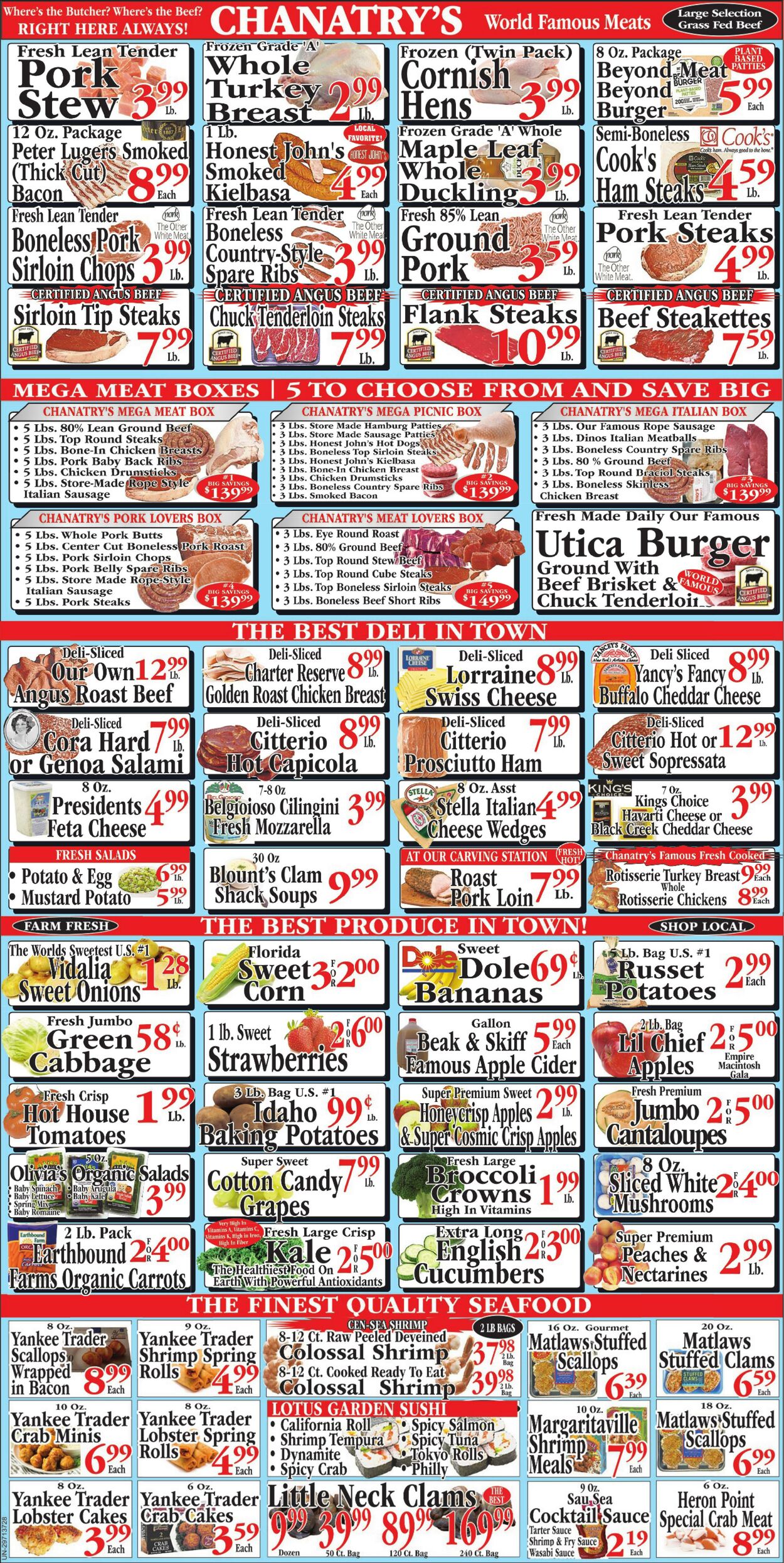 Weekly ad Chanatry's Hometown Market 05/08/2022 - 05/14/2022