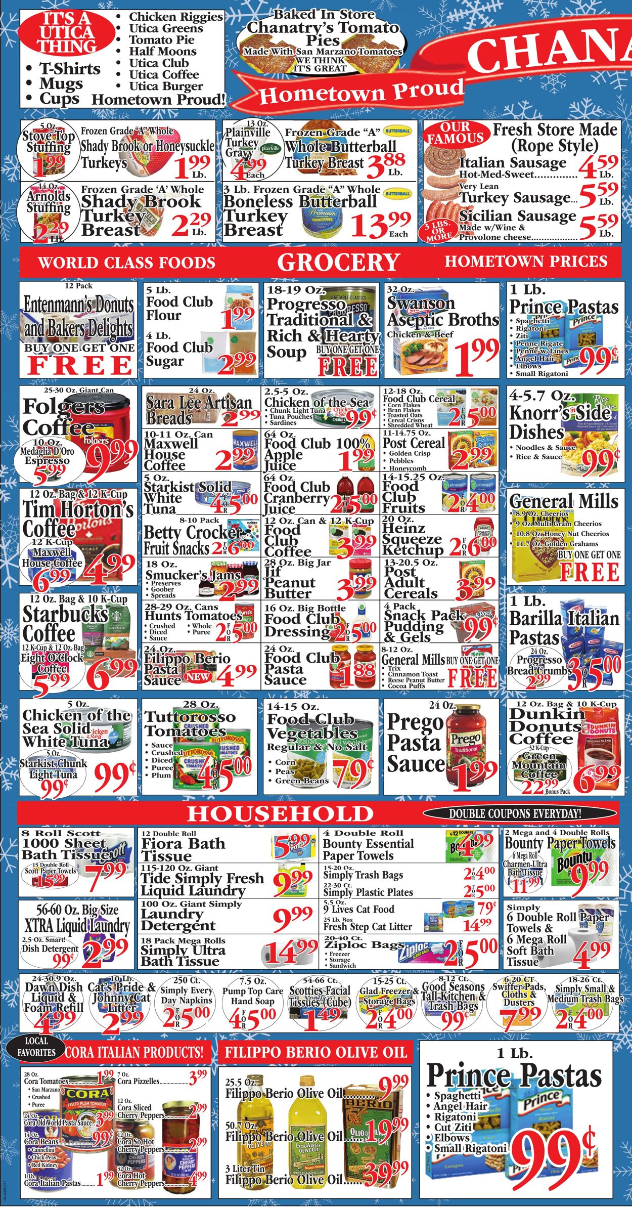 Weekly ad Chanatry's Hometown Market 01/05/2025 - 01/11/2025