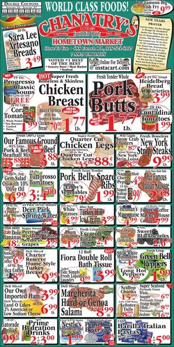 Weekly ad Chanatry's Hometown Market 01/21/2024 - 01/27/2024