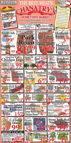 Weekly ad Chanatry's Hometown Market 09/20/2024 - 09/26/2024