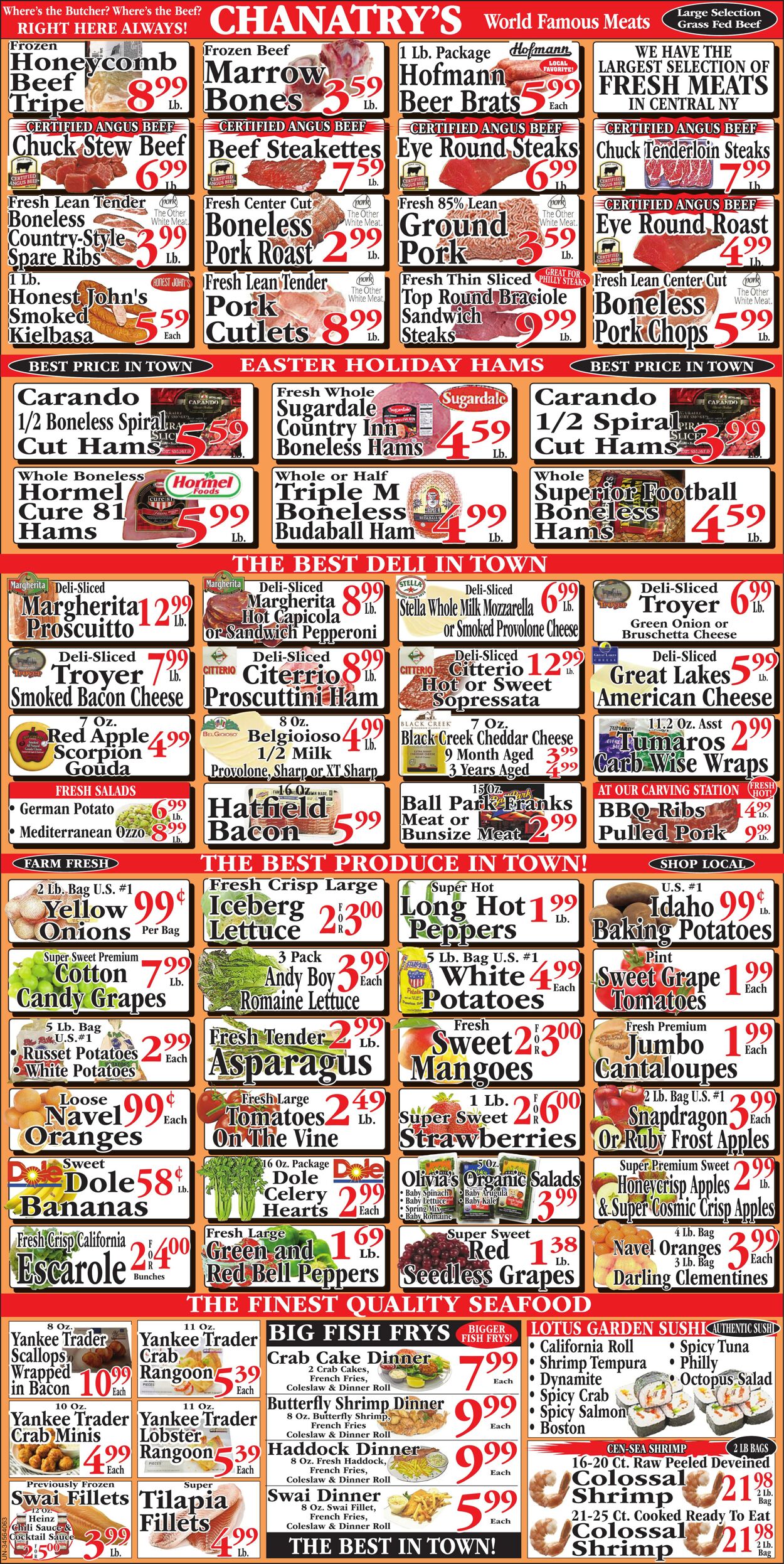 Weekly ad Chanatry's Hometown Market 03/26/2023 - 04/01/2023