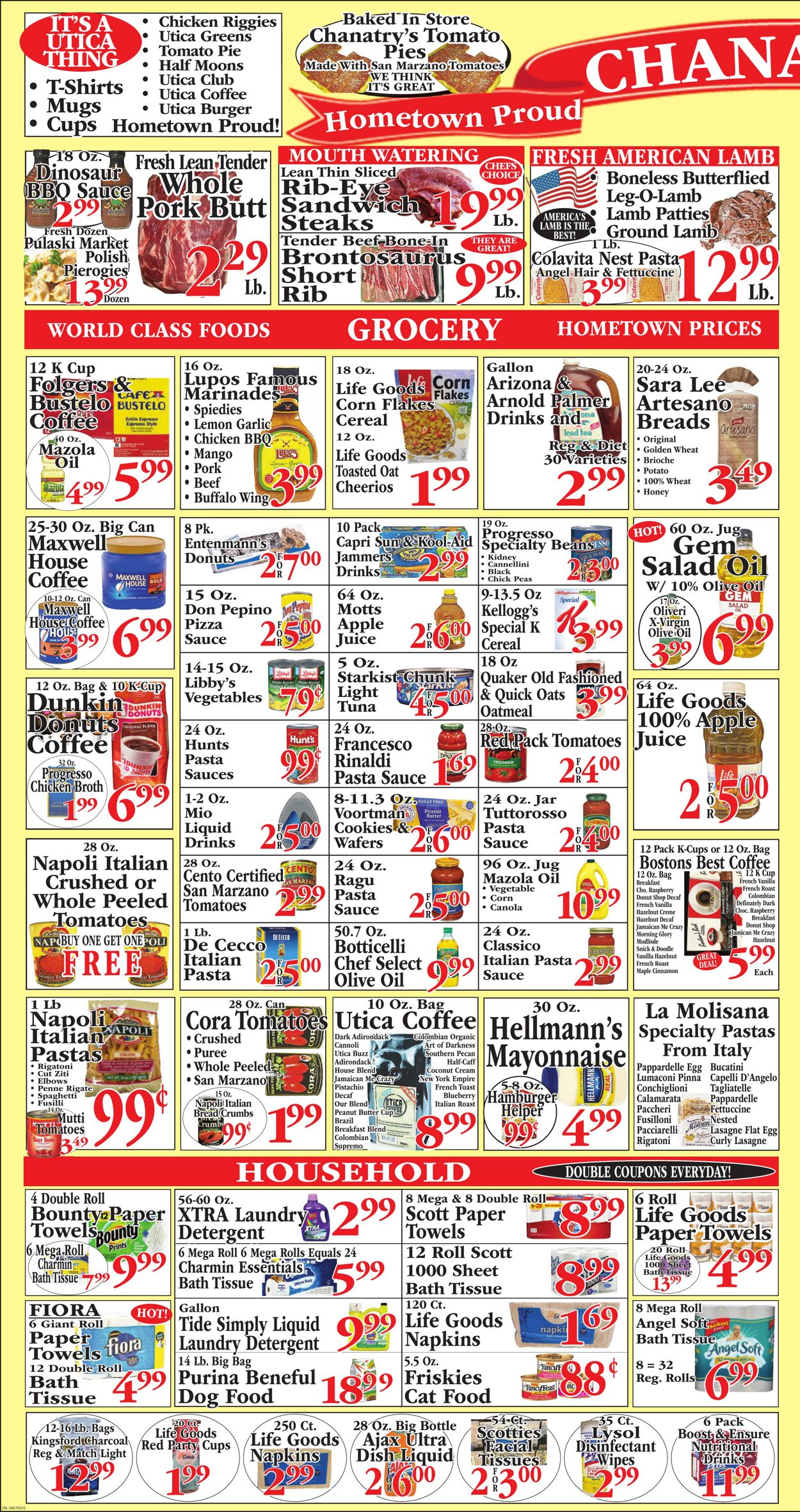 Weekly ad Chanatry's Hometown Market 03/31/2024 - 04/06/2024