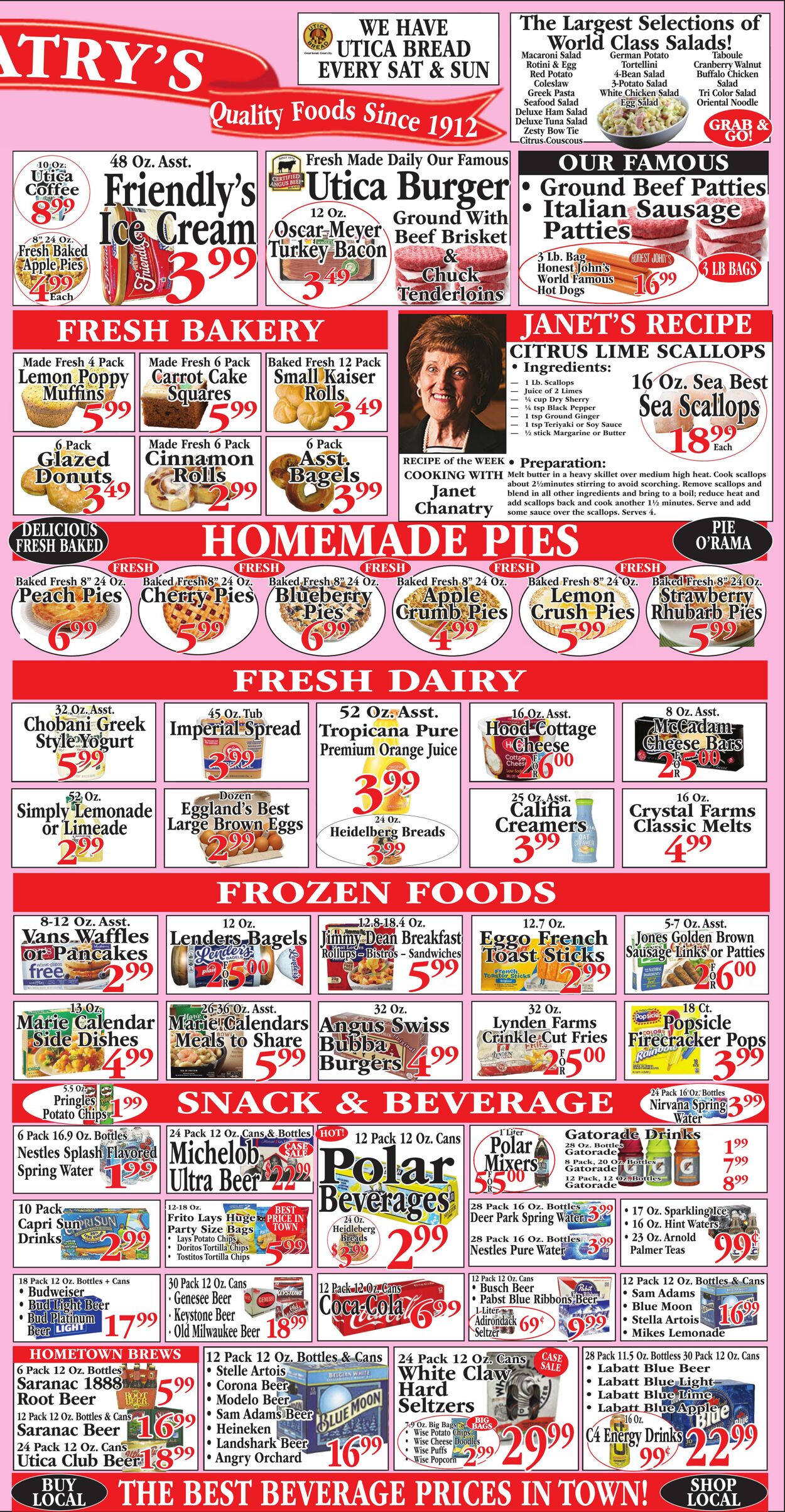Weekly ad Chanatry's Hometown Market 04/07/2024 - 04/13/2024