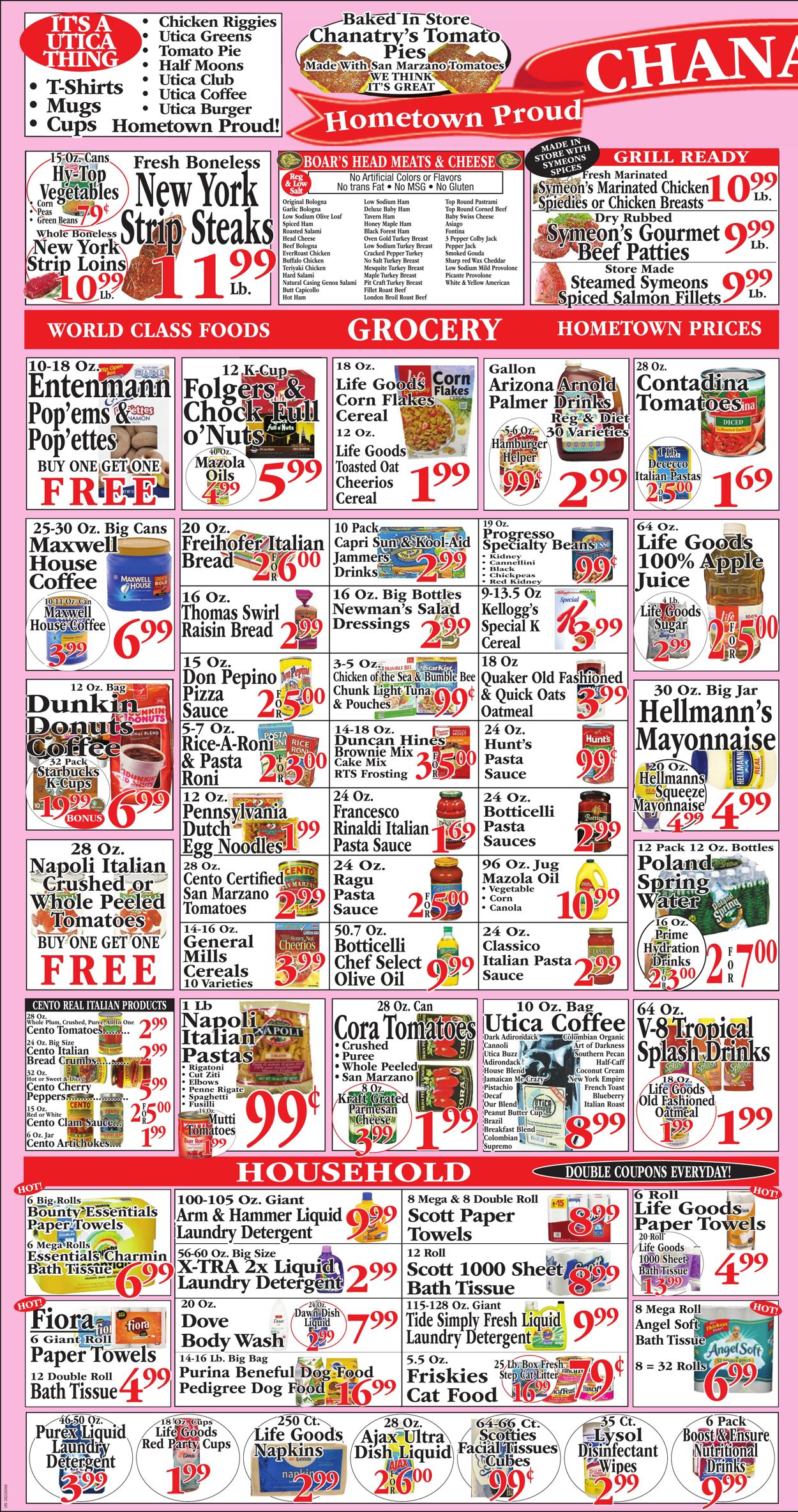 Weekly ad Chanatry's Hometown Market 04/07/2024 - 04/13/2024