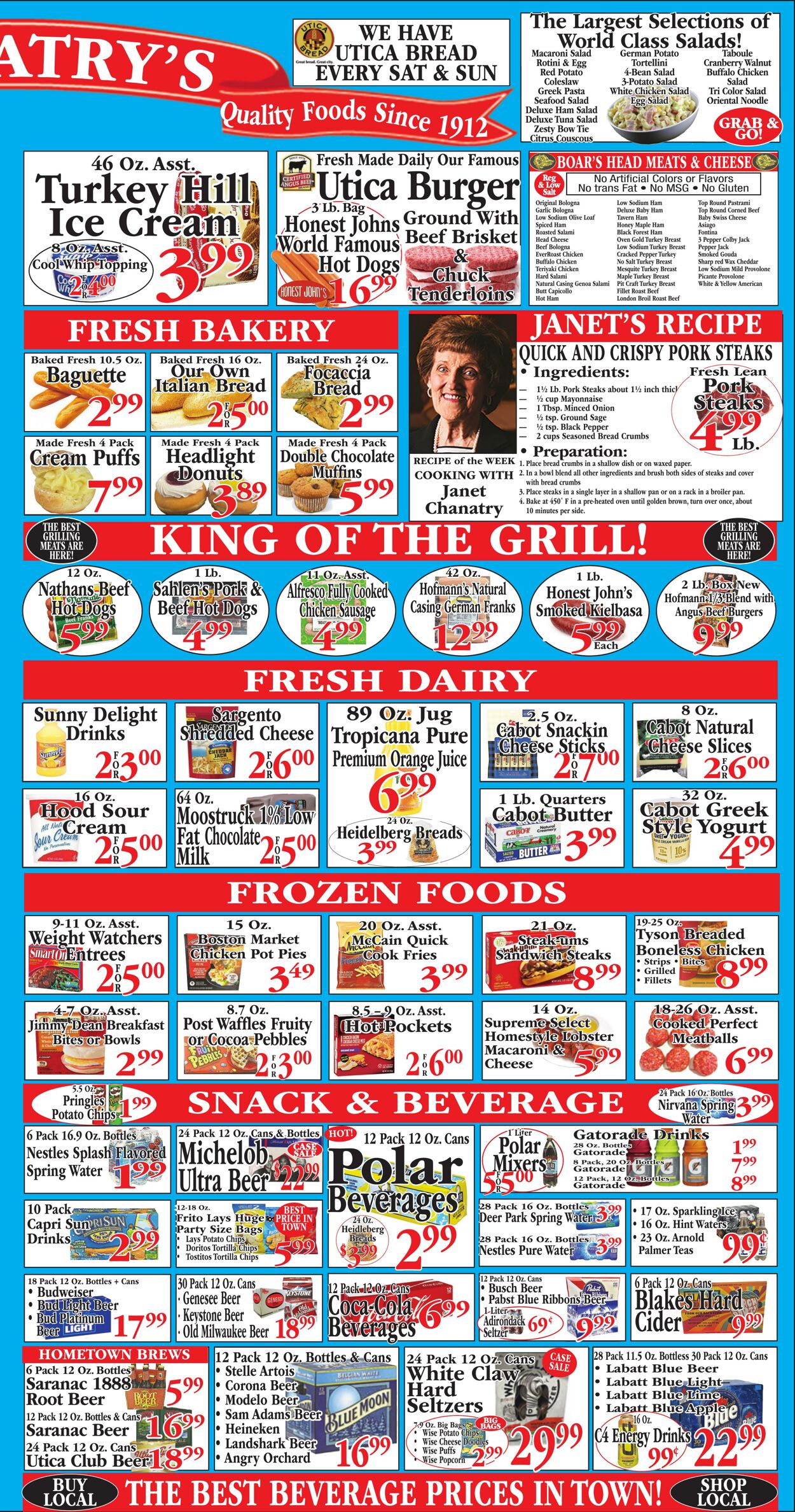 Weekly ad Chanatry's Hometown Market 04/14/2024 - 04/20/2024