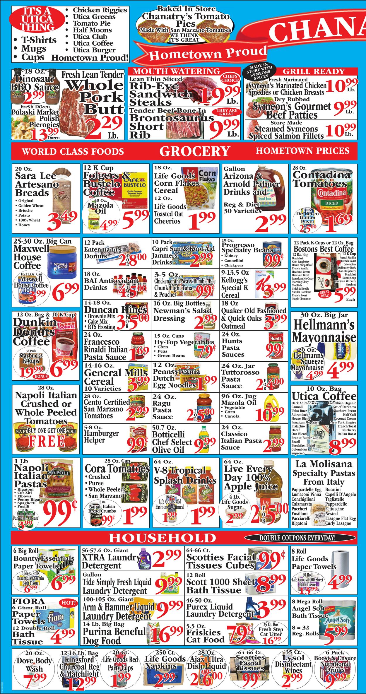 Weekly ad Chanatry's Hometown Market 04/14/2024 - 04/20/2024