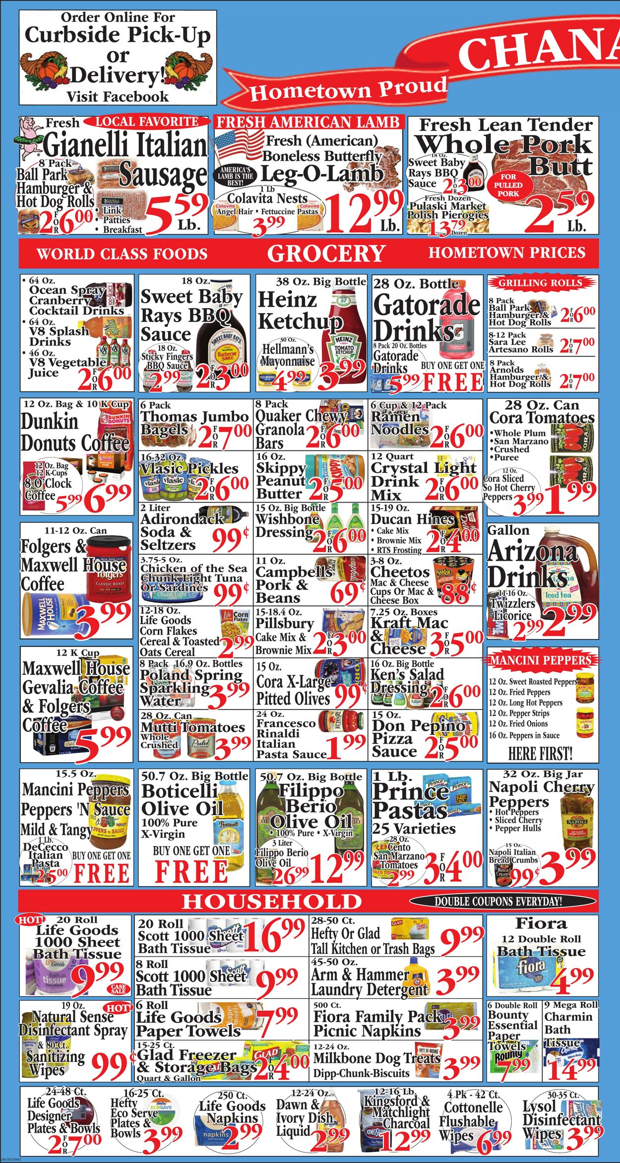 Weekly ad Chanatry's Hometown Market 05/21/2023 - 05/27/2023