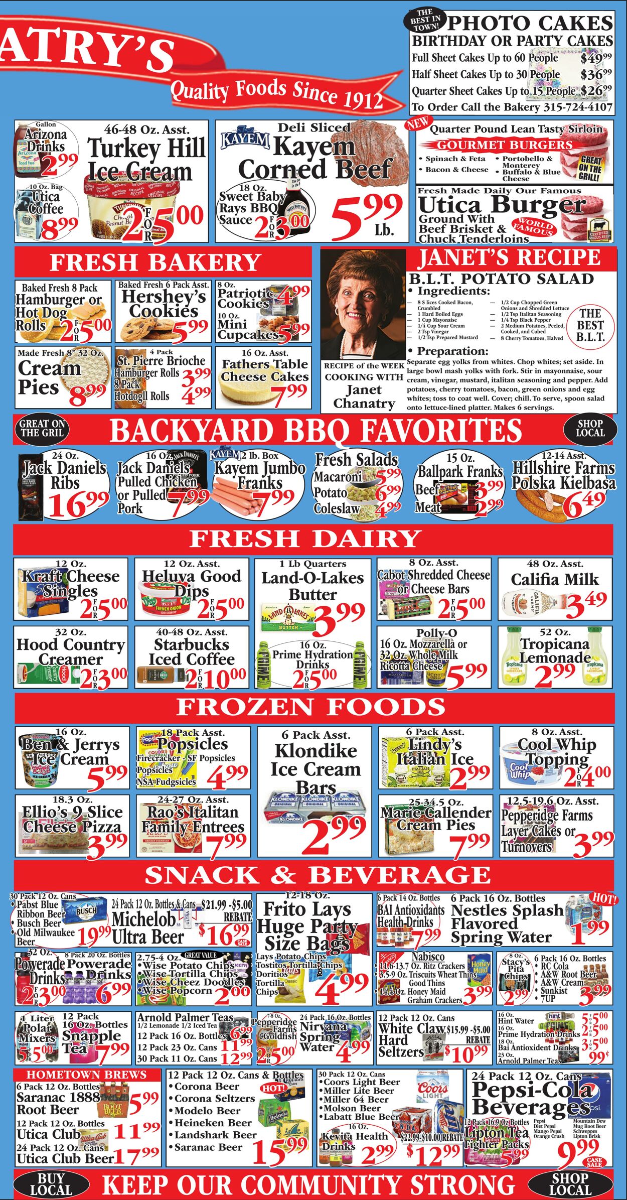 Weekly ad Chanatry's Hometown Market 05/21/2023 - 05/27/2023