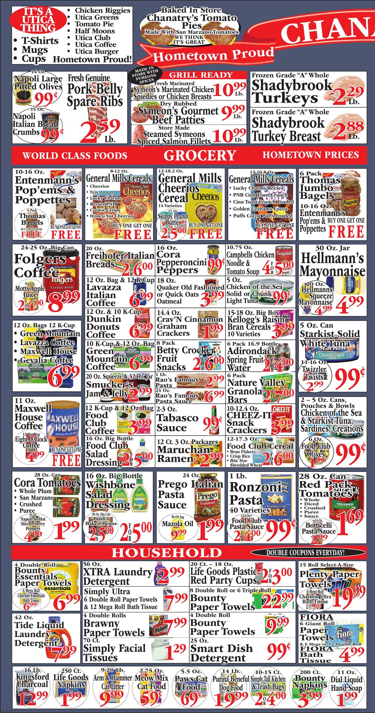 Weekly ad Chanatry's Hometown Market 08/18/2024 - 08/24/2024