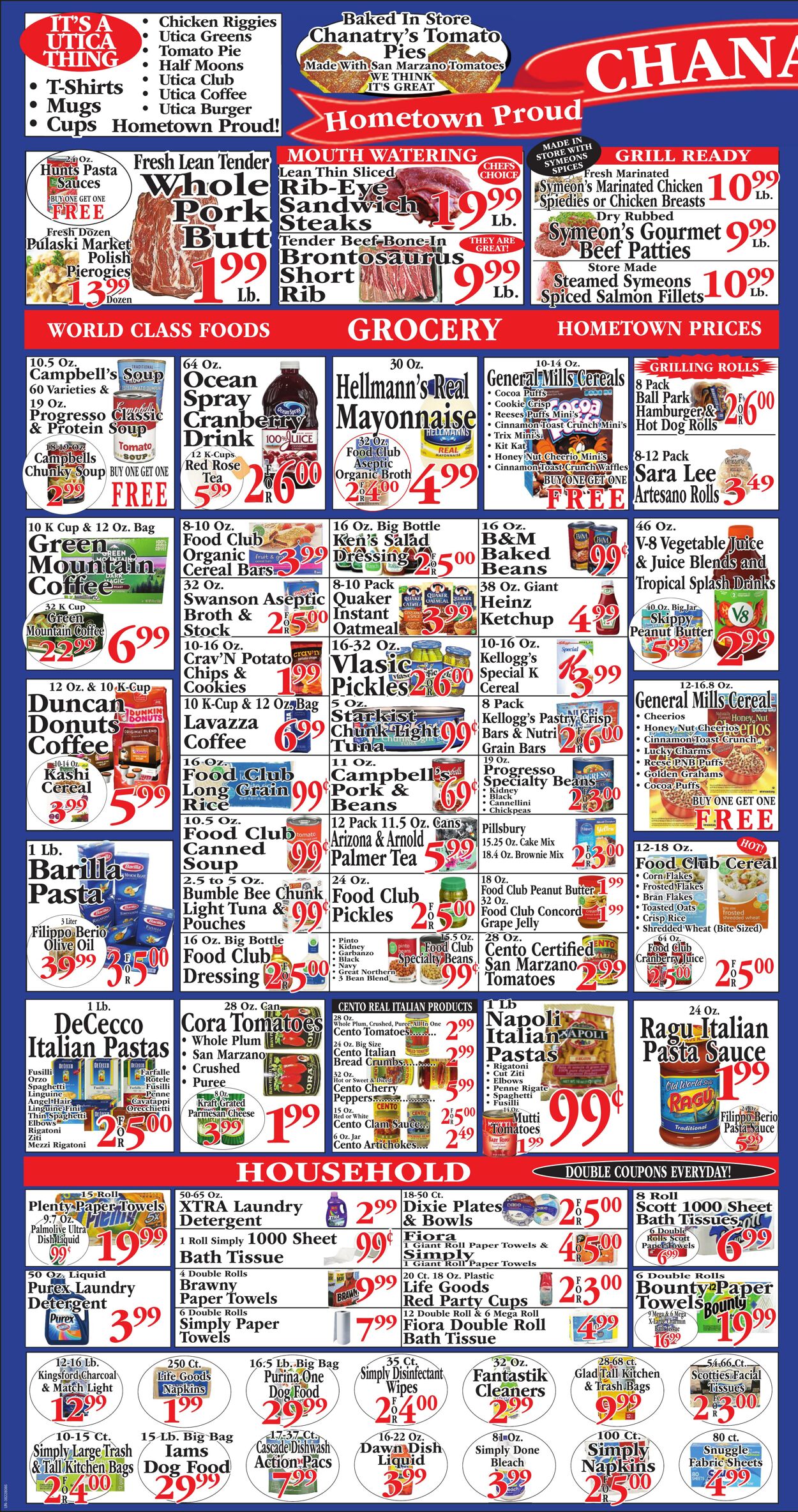 Weekly ad Chanatry's Hometown Market 09/01/2024 - 09/07/2024