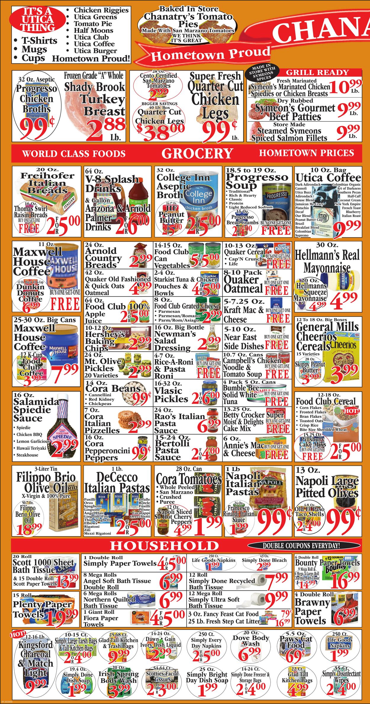 Weekly ad Chanatry's Hometown Market 09/15/2024 - 09/21/2024