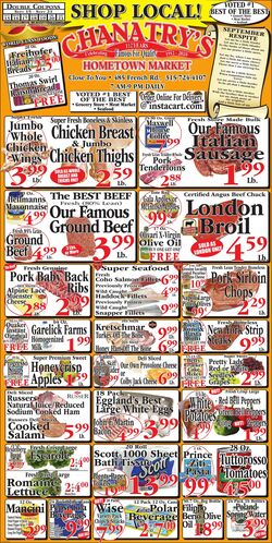 Weekly ad Chanatry's Hometown Market 08/18/2024 - 08/24/2024