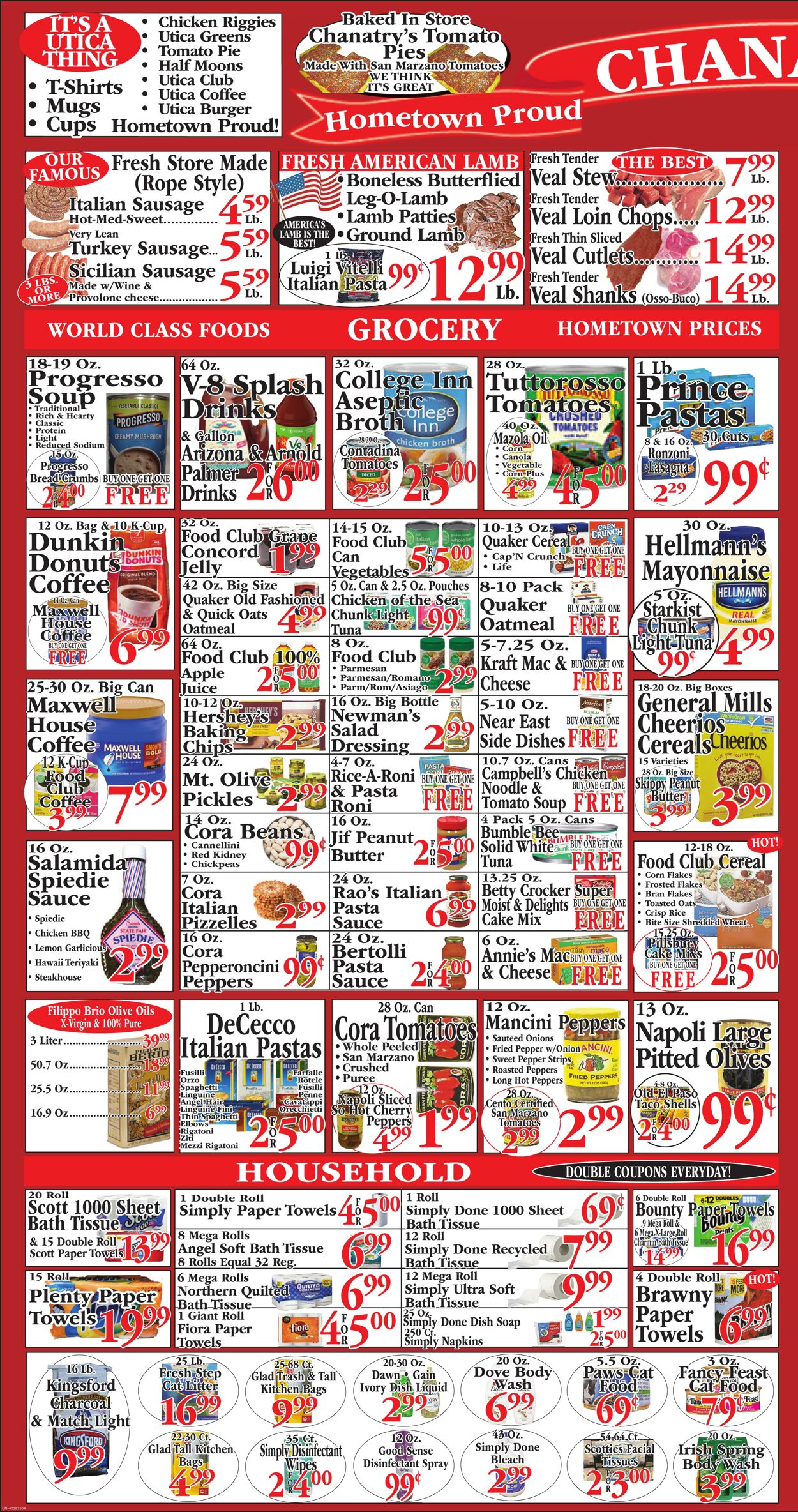 Weekly ad Chanatry's Hometown Market 09/20/2024 - 09/26/2024