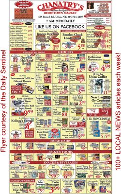 Weekly ad Chanatry's Hometown Market 12/06/2025 - 12/12/2025