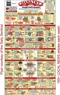 Weekly ad Chanatry's Hometown Market 12/06/2025 - 12/12/2025