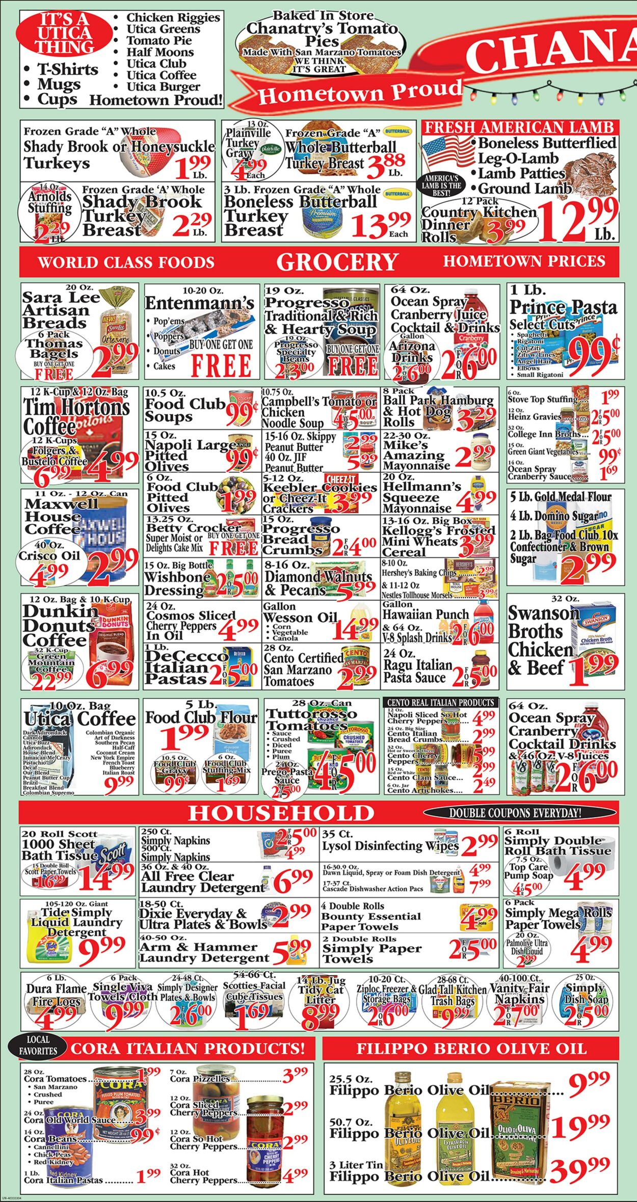 Weekly ad Chanatry's Hometown Market 12/15/2024 - 12/21/2024