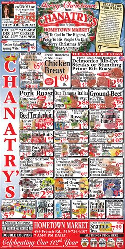 Weekly ad Chanatry's Hometown Market 12/24/2023 - 12/30/2023