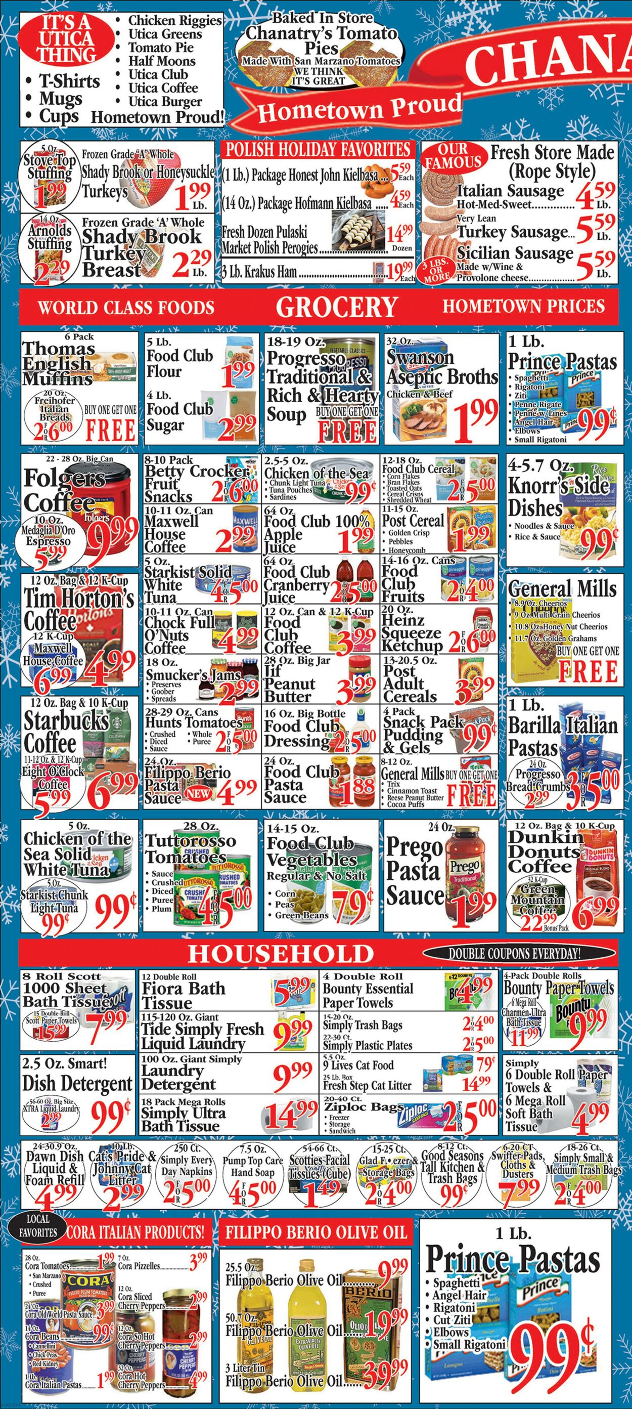 Weekly ad Chanatry's Hometown Market 12/29/2025 - 01/04/2026