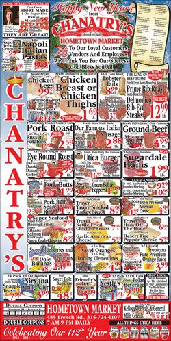 Weekly ad Chanatry's Hometown Market 02/11/2024 - 02/17/2024
