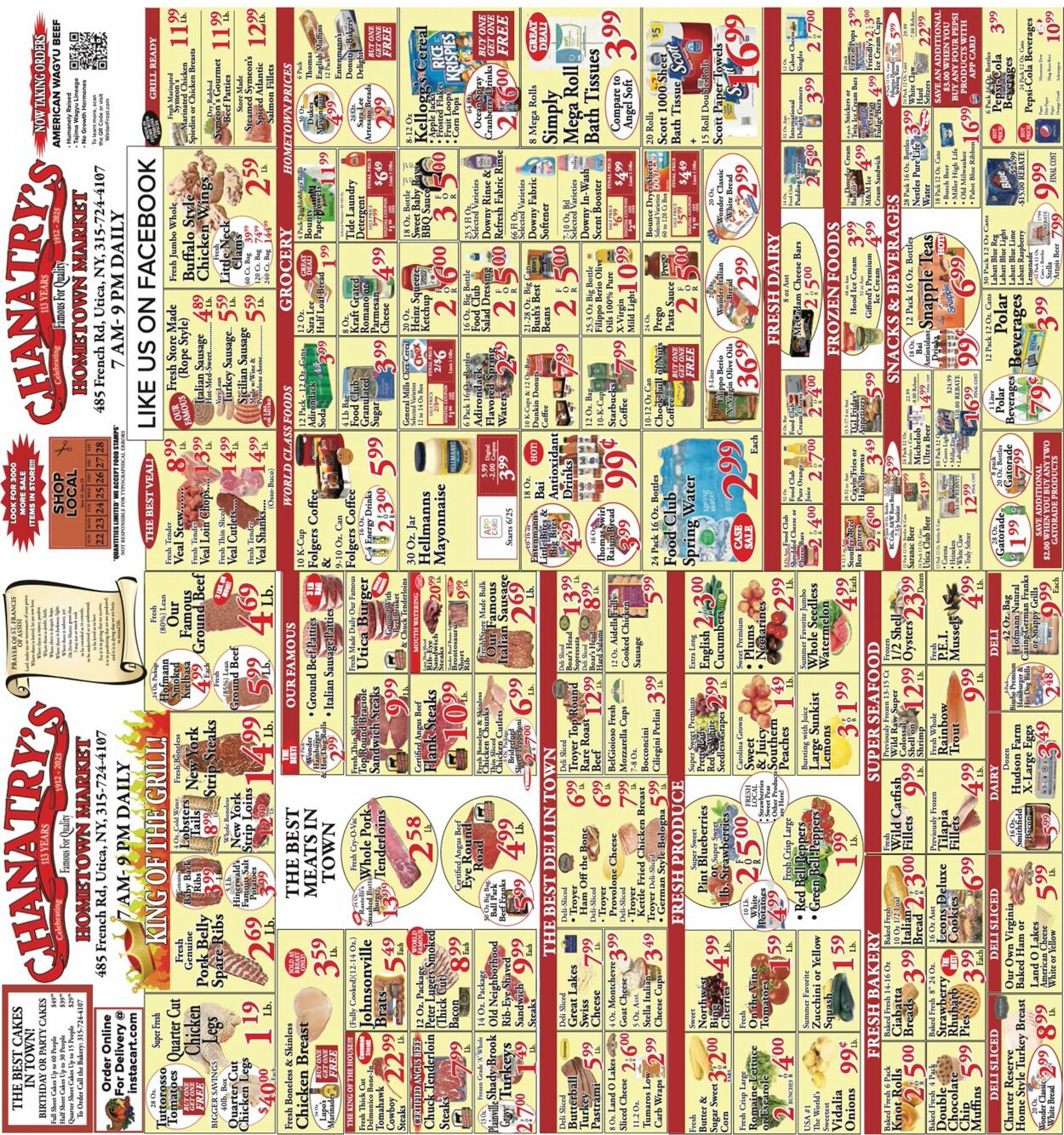Weekly ad Chanatry's Hometown Market 06/23/2025 - 06/30/2025